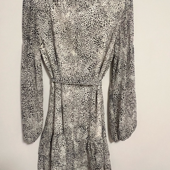 Leopard Print V-Neck Dress - Picture 3 of 3